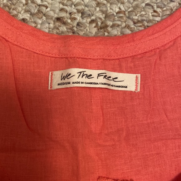 Free People Pixie Tank Linen Blend - Picture 5 of 8
